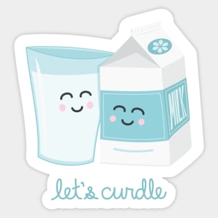 Let's Curdle Sticker